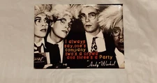 Andy Warhol Threes A Party Refrigerator Magnet Pop Art Design USA Made GUC