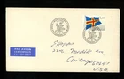 Postal History FDC #7 Finland / Aland flag 1984