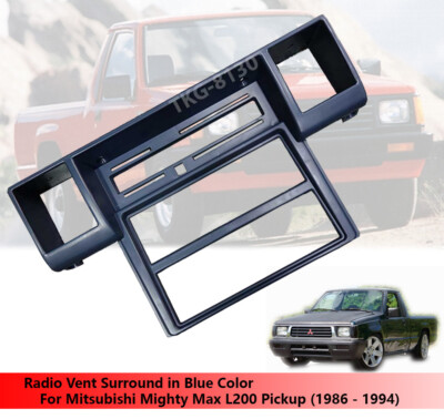 BLUE RADIO VENT DASH TRIM FOR MITSUBISHI MIGHTY MAX L200 PICKUP