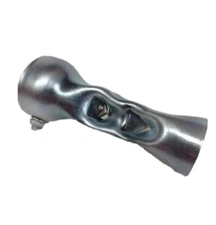 Drag Exhaust Pipe Baffle  1-3/4" Steel Drag  Cruiser Harley PB6A Can Opener Styl