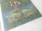 Exquisite MCM Orlando CASTILLO Aquatint Etching Japan Kite cow HAND SIGNED 1970 — photo 7