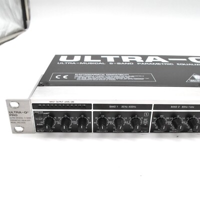 D110 ベリンガー ULTRA-Q PRO Model PEQ2200 Behringer PEQ2200 Ultra-q Pro5 Band Parametric Equalizer for