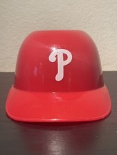 Phillies MINI PLASTIC BASEBALL RED CLASSIC HAT HELMET ICE CREAM CUP Collectible