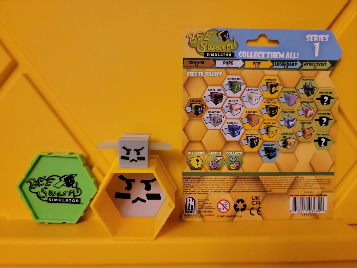 BEE SWARM SIMULATOR RARE 1:5 RAD BEE Series 1 Roblox