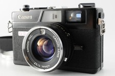 Meter Works Near MINT Canon Canonet QL17 G-III Black Rangefinder Camera JAPAN