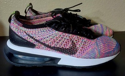Nike Air Max Flyknit Racer Size 7 Running Shoes Multicolor DJ6106 300