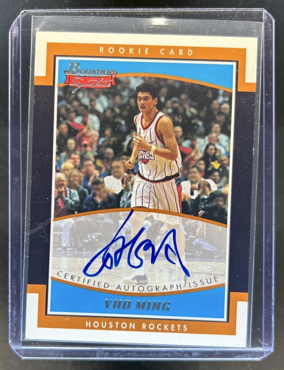 Yao Ming Basketball Rookie Sports Trading Cards & Accessories for