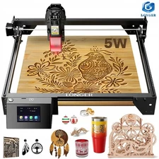 60W Laser Engraver 10000mm/min High Precision Laser Engrave Longer Ray5 5W