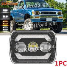 5x7 7x6 Led Headlight Hi-lo Beam Drl Fit Toyota Pickup 1982-1995 Truck 4runner