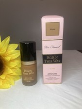 TOO FACED Born This Way Undetectable Coverage Foundation MAPLE 1.0 OZ NIB
