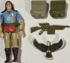 Hasbro G.I. Joe 1984 Spirit Tracker  Action Figure Eagle Gun Adventure Plastic