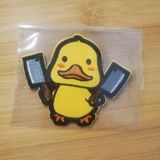 WEAPN DUCK iron-on or sew on SARCASTIC MEME PATCH