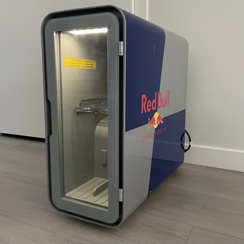 Red Bull "Slim Countertop" Mini Fridge, RB-SCT ECO LED - Image 3 of 4