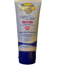 Banana Boat Light As Air Face SPF 50 Sunscreen Broad Spectrum 3 oz
