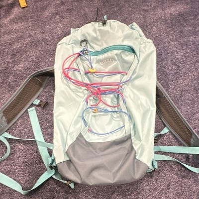 Osprey Daylite Daypack Light Blue Nylon Hydration Compatible Drawstring Pack