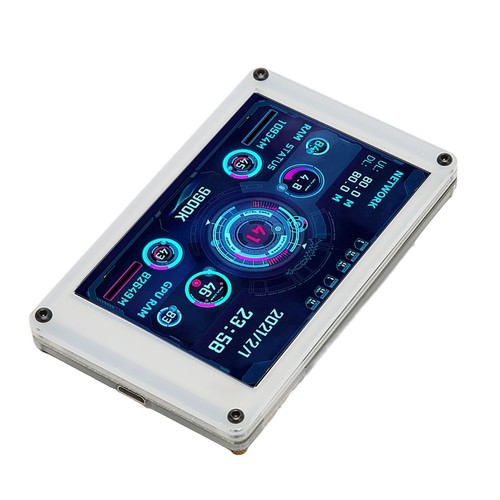 3.5In Computer Temp Monitor Dual Usb Interface Ips Usb Mini Screen Pc Cpu DTS - Afbeelding 23 van 24