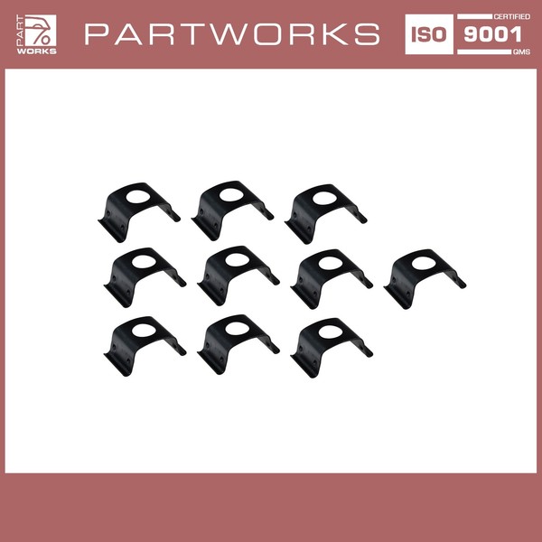 10X Klammer Bremsschlauch FüR Porsche 356 911 F/G 930 964 968 914 Haltefeder-image