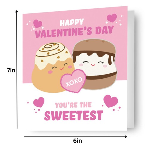 Squishmallows Generic Valentine's Day Card - Picture 2 of 3