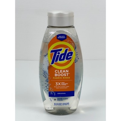 Tide Clean Boost Fabric Rinse Original Scent 25.5 fl oz 3X Deep Cleaning Power