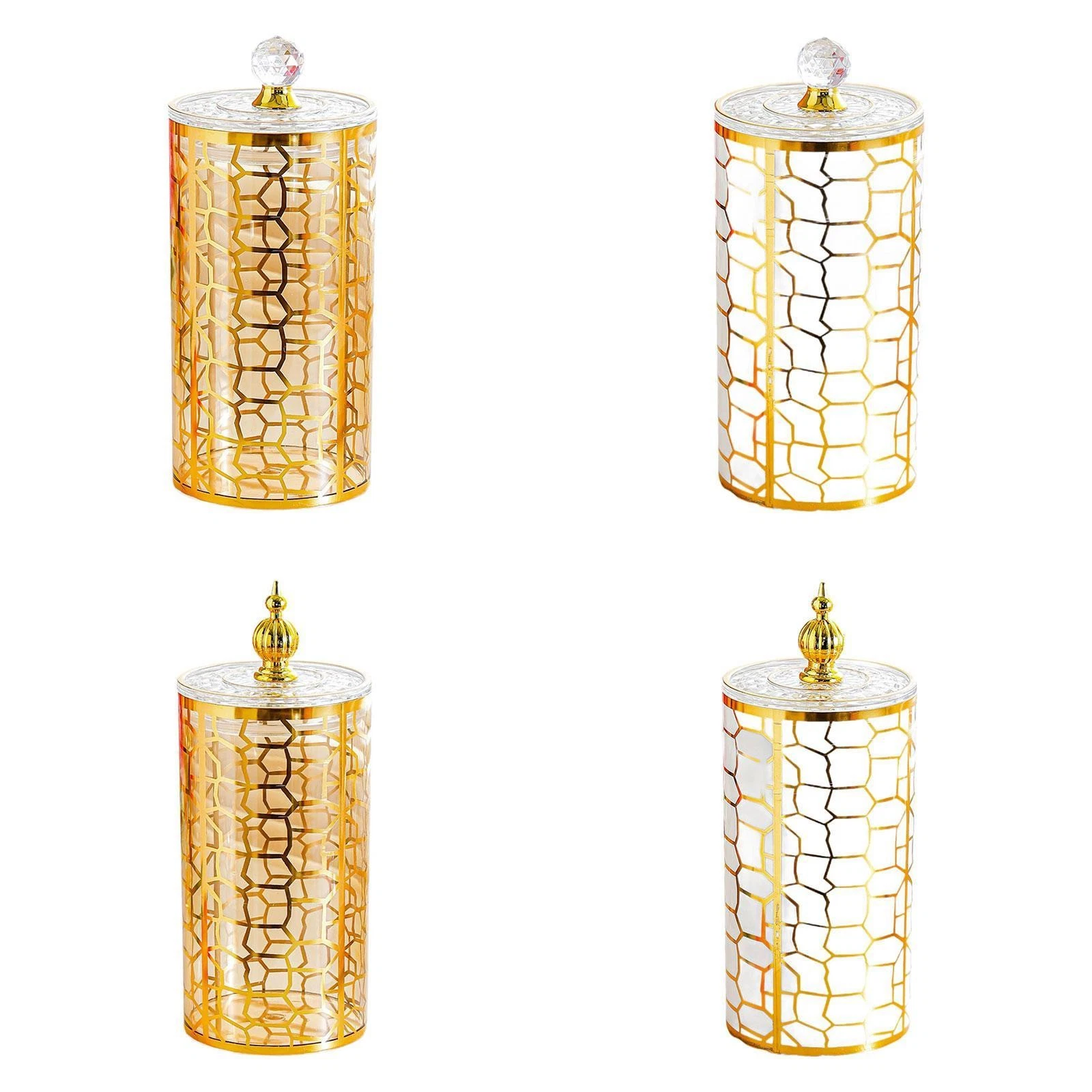 Coffee Canister Cookie Jar Decorative Multipurpose Tea Storage Portable with Lid