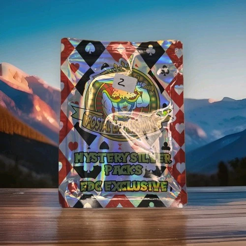 2025 Postal Express Mint Silver Playing Card 1 oz .999 Fine Silver Bar + 1 Gram