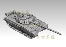 3d Printed 1/72 T-72B M1989 Tank Unpainted Kit-2