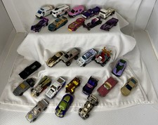 Vtg/Modern Hot Wheels Matchbox Diecast Car Lot of 26 - Trucks Racing Fantasy