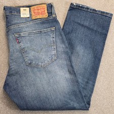Levi's Men's 559 Relaxed Straight Fit Denim Jeans Size 36 x 30 Blue MSRP 69.50