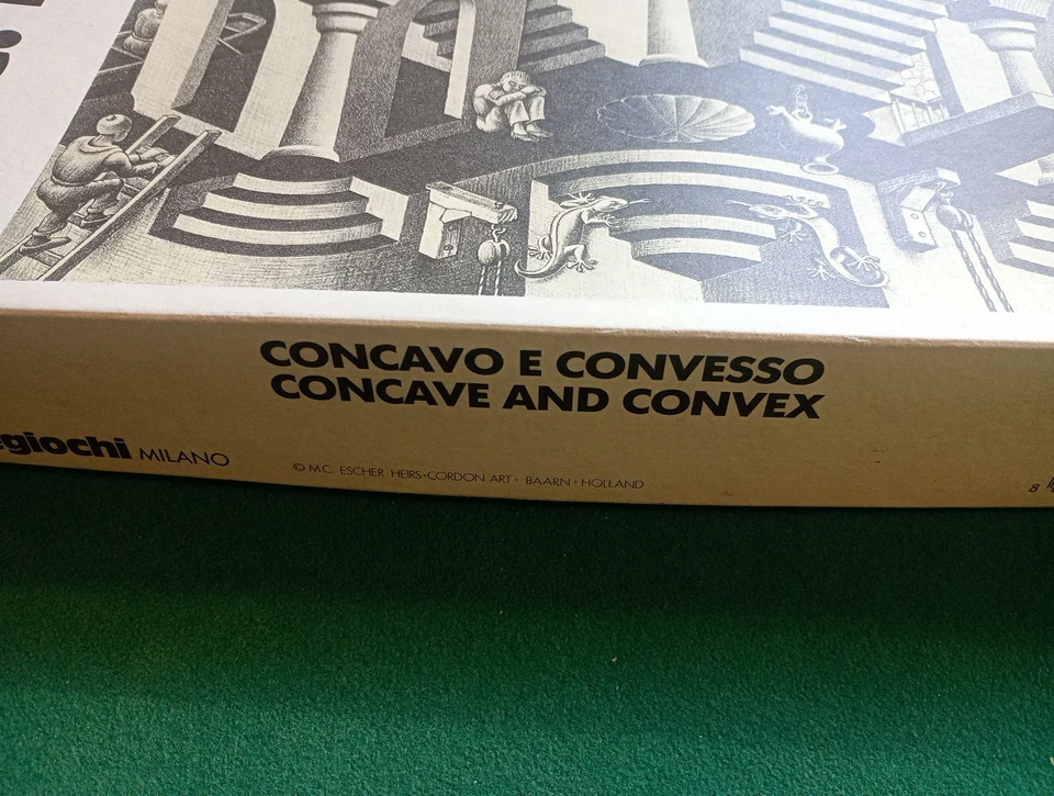 PUZZLE ESCHER - 1000 Pezzi - Concavo e Convesso - Selegiochi - Immagine 3 di 4