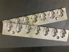 Confectionary, Vintage 1960s Freddo Frog Like  , Set of metal Moulds