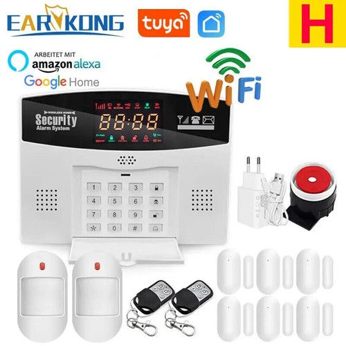 Smart APP Wired & Wireless 433MHz Wifi GSM Home Burglar Security Alarm System - Picture 32 of 38