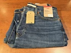 Levi's Women's High Rise Straight Leg Crop Jeans Snug Through Hip 29x28