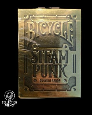 BICYCLE Steampunk Gold Box Theory 11 Playing Cards 2017 New Sealed Made In USA