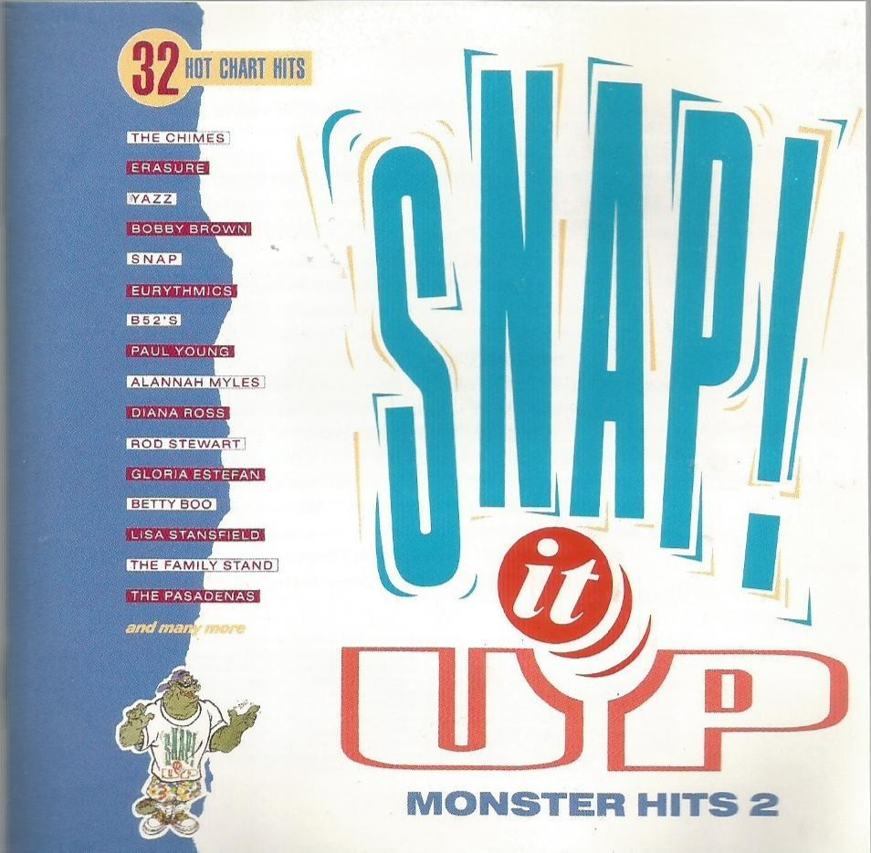 Various Artists - Snap! It Up Monster Hits 2 1990 BMG 2CD compilation 32 tracks
