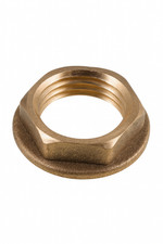 5x Westco 1" BSP Brass Flanged Back Nut - Heavy Duty
