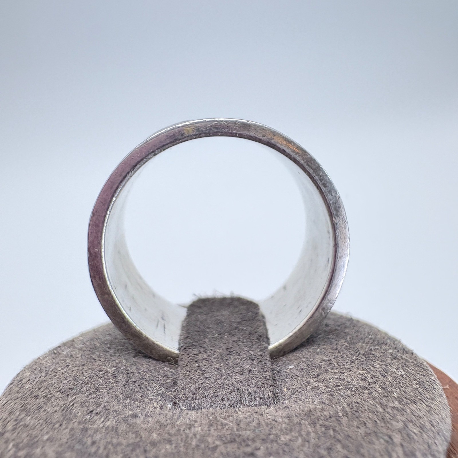 VTG Solid Sterling Silver 925 Interlocking Design… - image 5