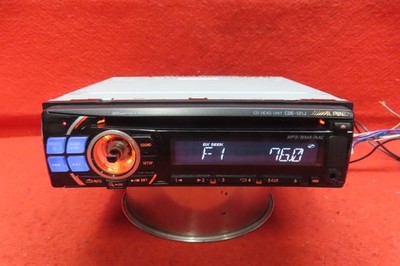 ALPINE CDE-121J 1DIN CD Player Car Audio USB AUX Operation Confirmed