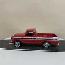 Greenlight Mecum Auctions 1977 Ford F-100 Explorer Pickup Truck Red 1:64 NM