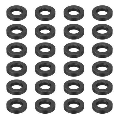 #ad 24 Pcs Carbon Steel Flat Washer Fits M22 x 43mm x 10mm Black Washer Fits $92.85