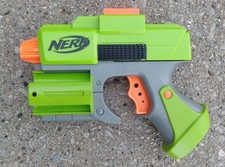 Green Nerf Crossfire Dart Tag Blaster. Preowned.