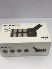 Rode PodMic Dynamic Podcasting Microphone New In Box