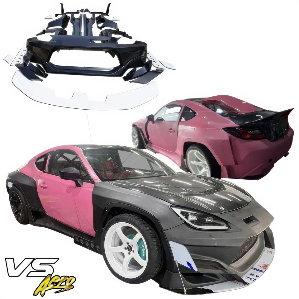 VSaero FRP TKYO Wide Body Kit for GR86 Toyota 22-24 vsaero_109318 Foto 4 de 4