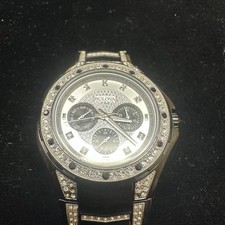 Bulova Man Crystal Collection 98C102 Multifunction Design Swarovski Crystals