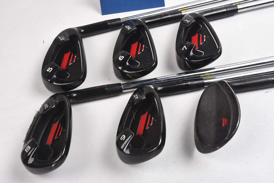 Founders Club BLK Irons / 5-9+SW / Regular Flex Steel Shafts - Image 2 of 4