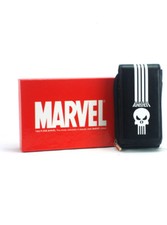 Cartera de teléfono Punisher accesorio cartera Marvel Comics llavero negro billetera nueva