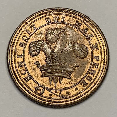 1843 Victoria Queen of Great Brit Token FREE SHIPPING | eBay