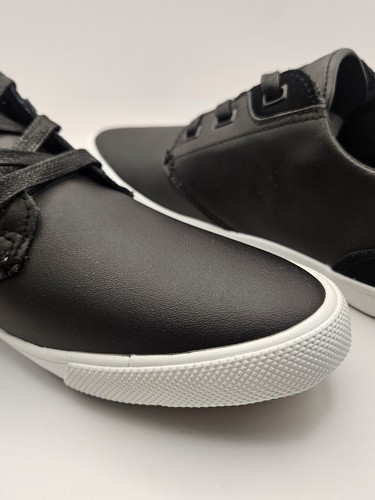 Boxfresh Trainers Shoes Mens Leather Suede Black Size 7 - Picture 10 of 19