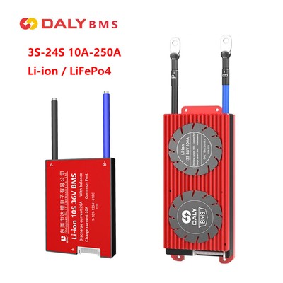 Daly BMS 3S-24S 10-250A Li-ion LiFePo4 Battery Protection Board with Balance Lot