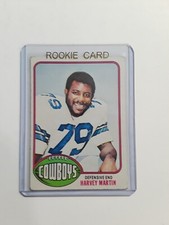 1976 Topps Harvey Martin Rookie #44 football card Dallas Cowboys