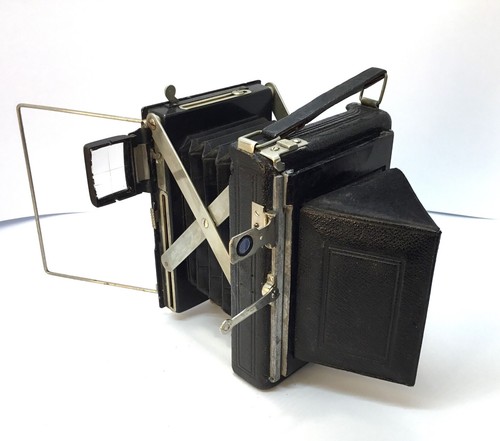 *RARE* PLAUBEL MAKINA (1) Bellows Camera - Lens Aniticomar 1:2.9 F=10cm - 1920s - Picture 2 of 8